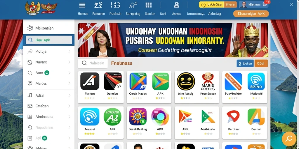 Tampilan awal game yang menarik perhatian.