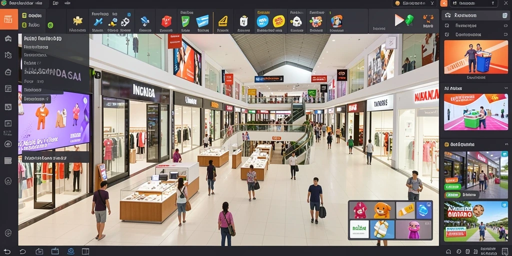 Screenshot menampilkan antarmuka permainan yang menarik.