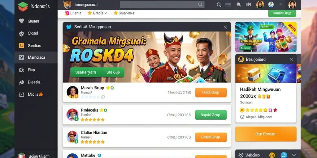 Tangkapan layar yang menunjukkan karakter utama bertarung melawan monster.