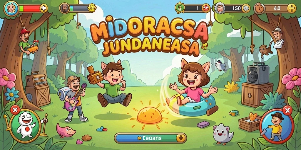 Tampilan awal yang menarik dan mudah dinavigasi.
