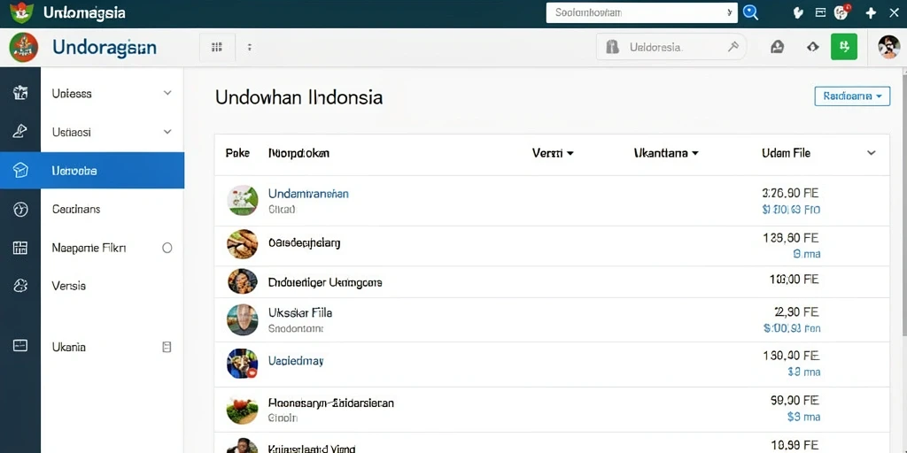 Tampilan antarmuka yang ramah pengguna.