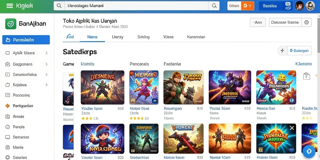 Tampilan antarmuka yang menarik dan mudah dinavigasi.