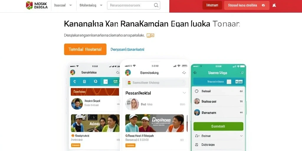 Tampilan antarmuka utama GOTO77 yang menarik.
