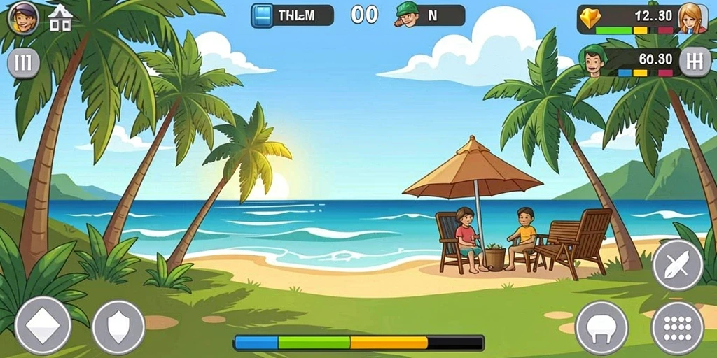 Screenshot menampilkan antarmuka utama aplikasi IOSBET yang menarik.