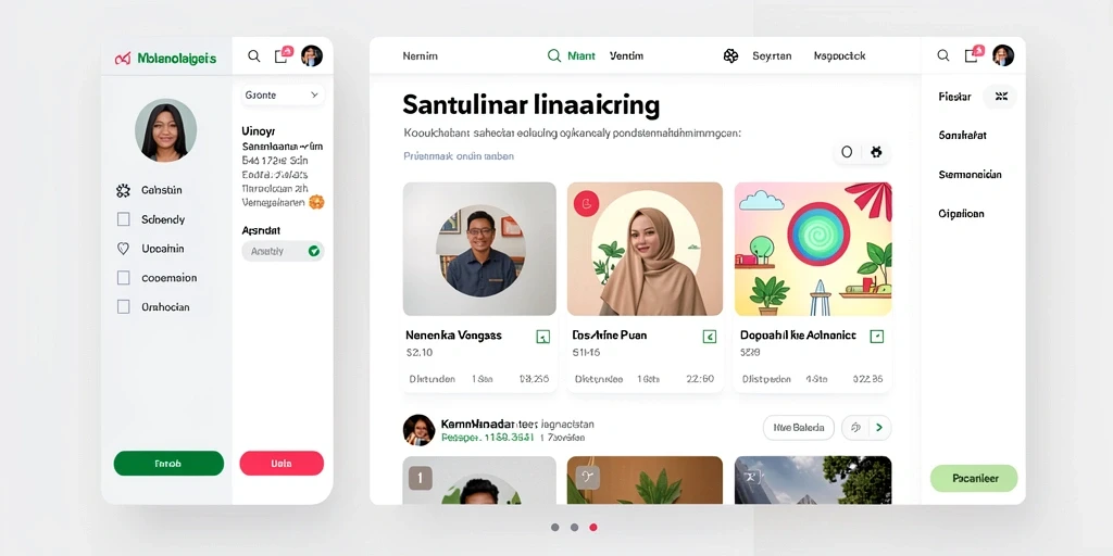 Tampilan antarmuka user-friendly JKTOK yang memudahkan navigasi.