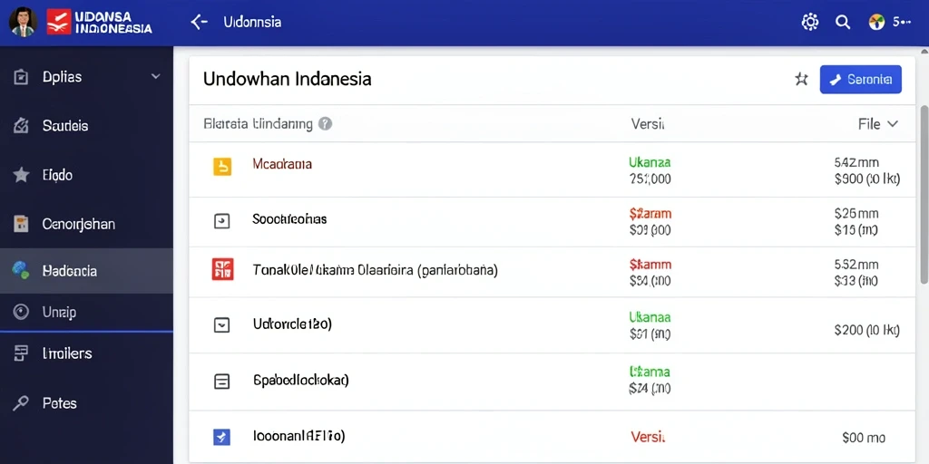 Tampilan awal yang menarik dan mudah dimengerti.