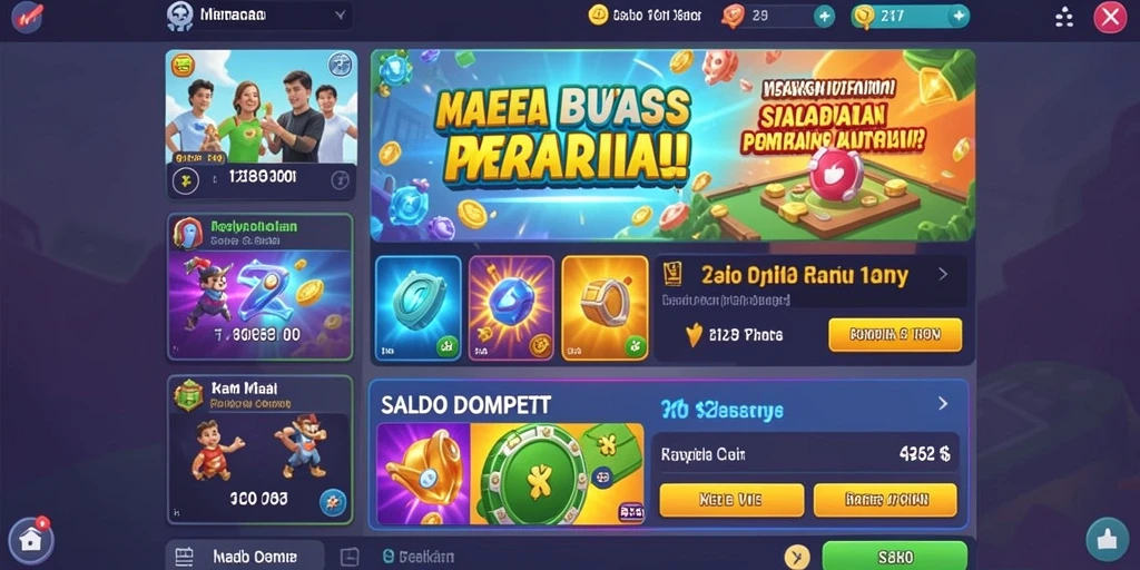 Tampilan antarmuka yang modern dan mudah dinavigasi.