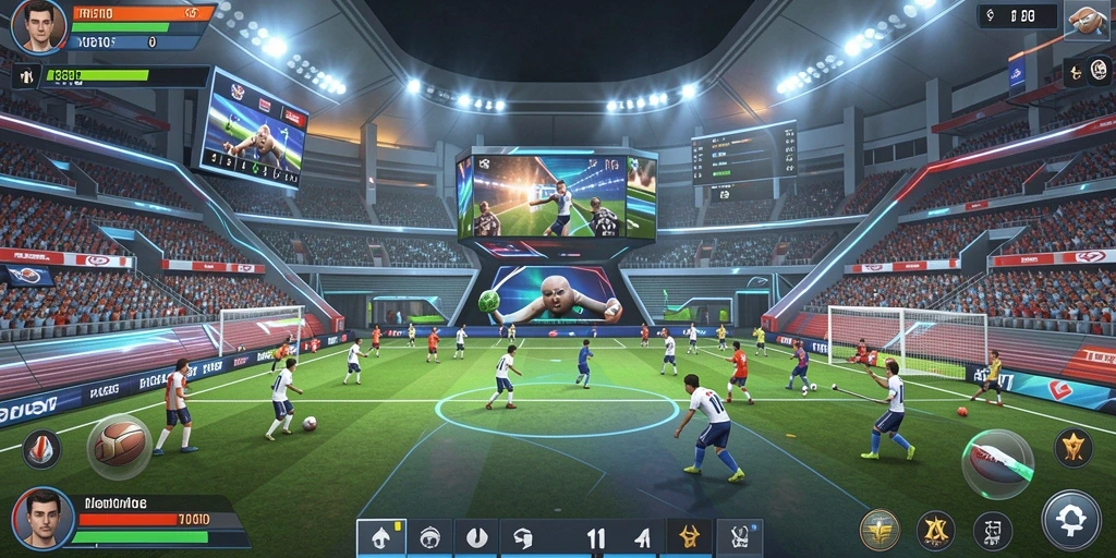 Tampilan utama aplikasi MERAHTOTO yang menarik dan interaktif.