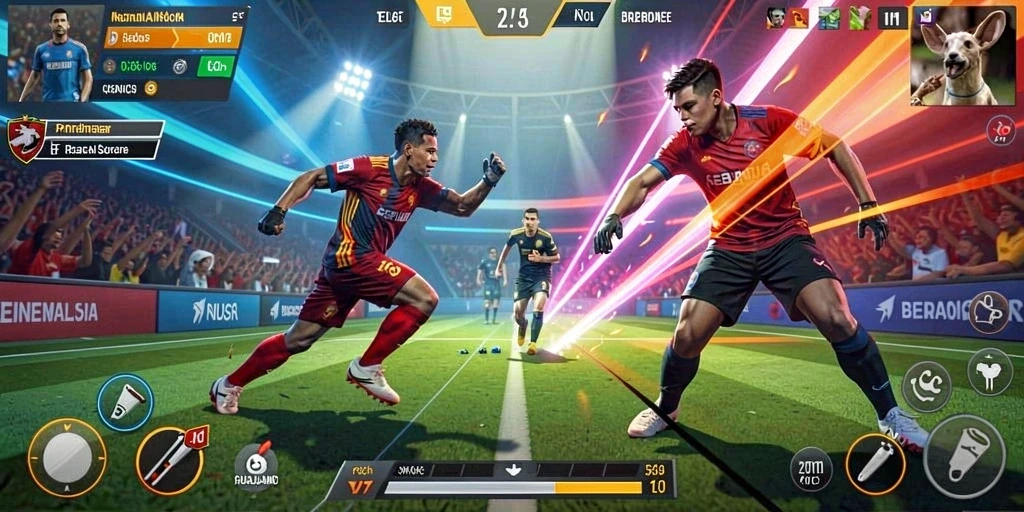 Tampilan utama aplikasi NEYMAR88 dengan menu navigasi yang sederhana.