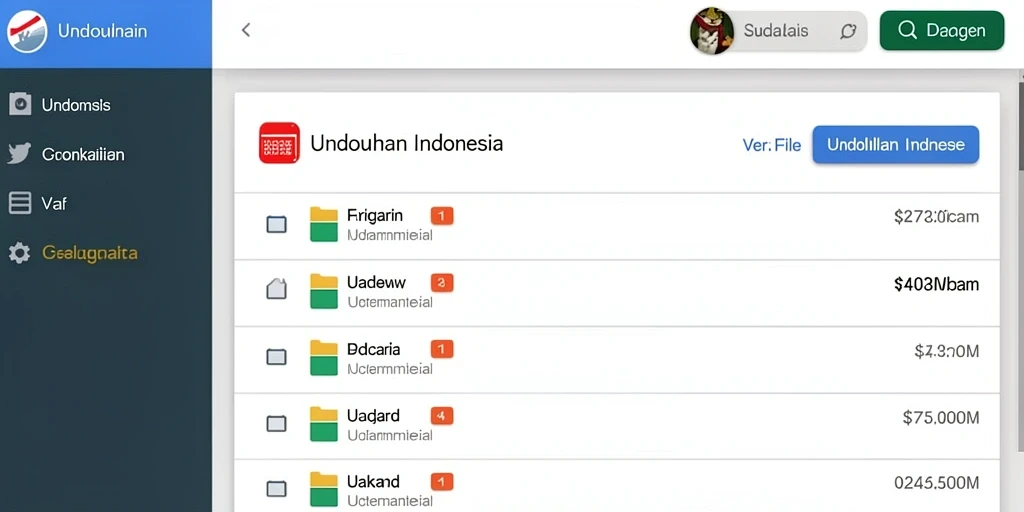 Tampilan antarmuka yang intuitif dan mudah dipahami.