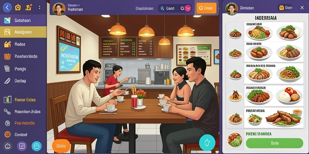 Tampilan antarmuka yang menarik dan intuitif.