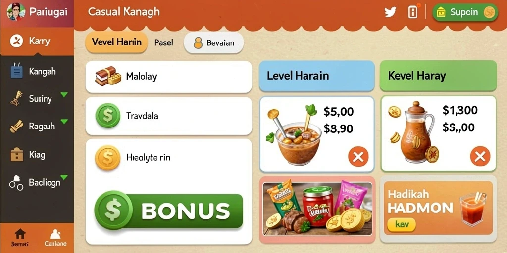 Tampilan utama SULTANTOTO yang menarik dan informatif.
