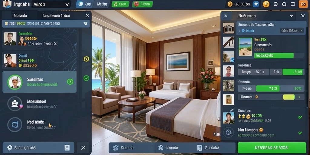 Tangkapan layar menunjukkan avatar karakter utama saat menjelajahi level baru.