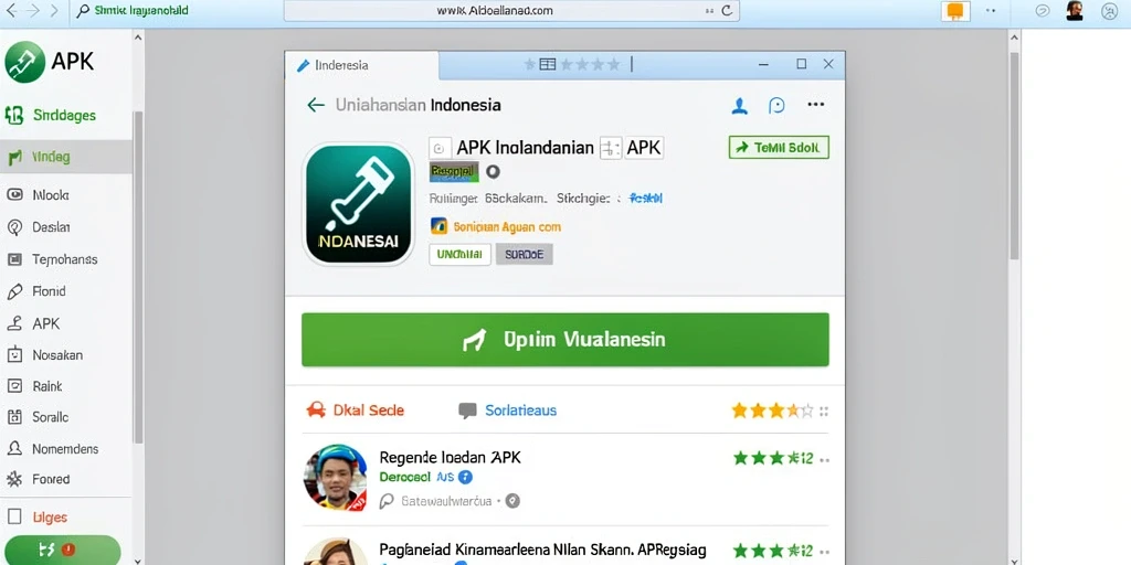 Tampilan antarmuka yang segar dan modern.