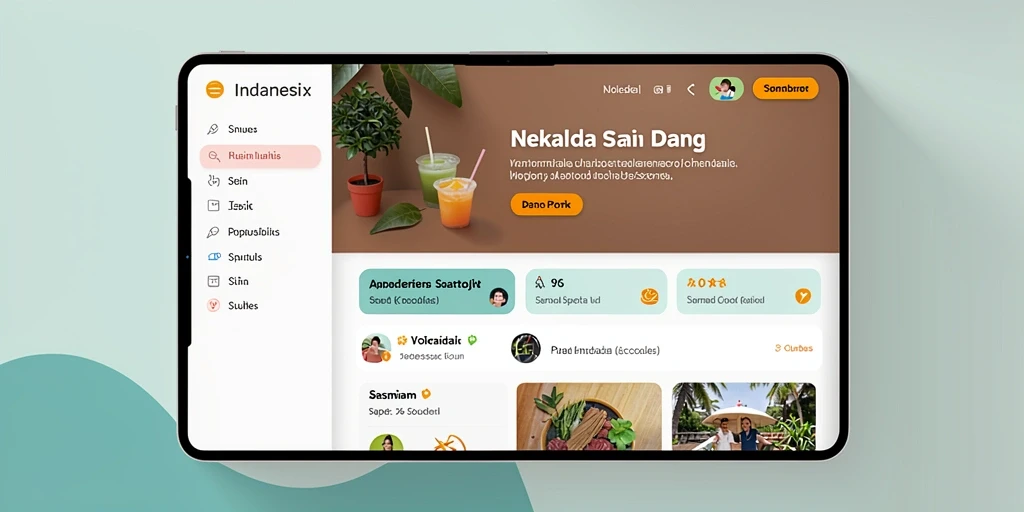 Tampilan awal permainan yang menarik dan ramah pengguna.